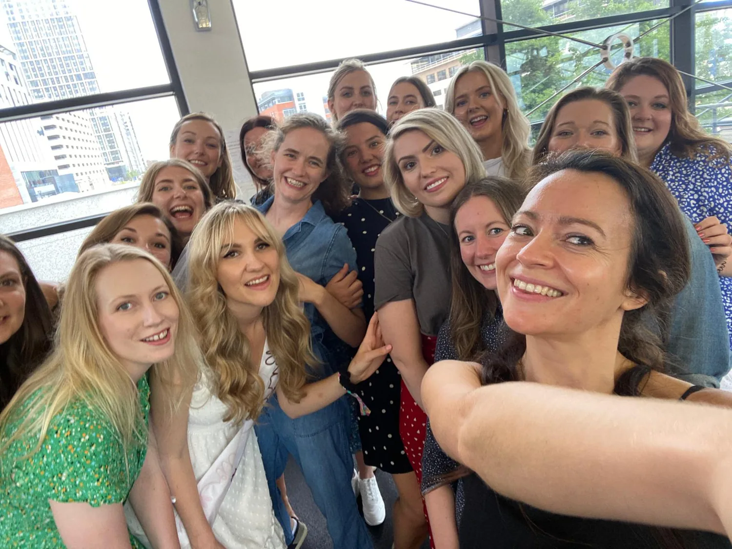 Salsa hen party dance class in Sheffield