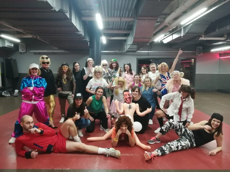Street Dance hen party dance class in Sheffield